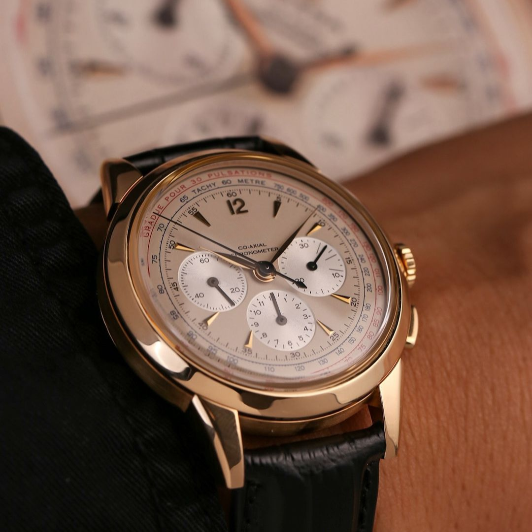 Chronometer Gold Wrist Watch 38mm