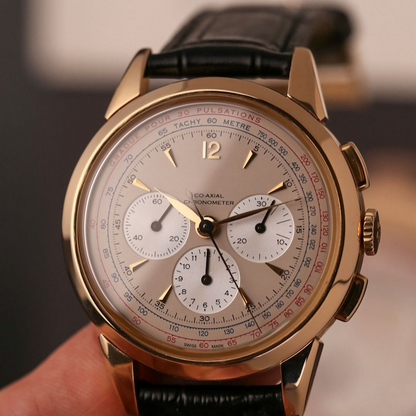 Chronometer Gold Wrist Watch 38mm