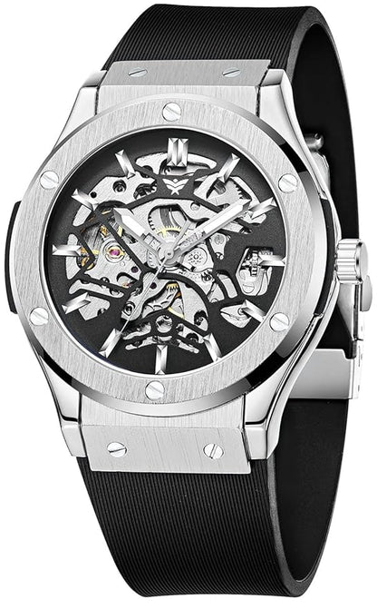 Skeleton Automatic Watch Mechanical