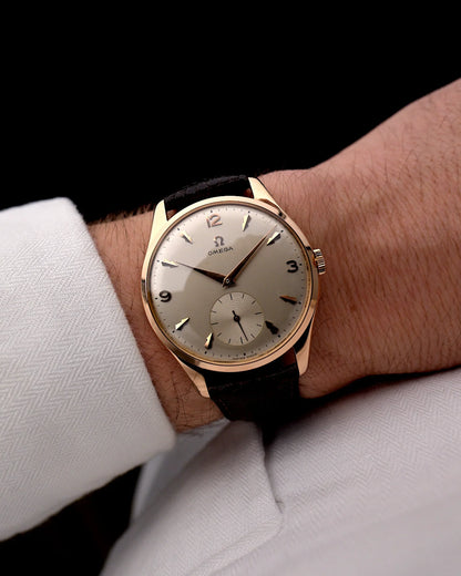 Omega Gold Wrist Watch 38mm